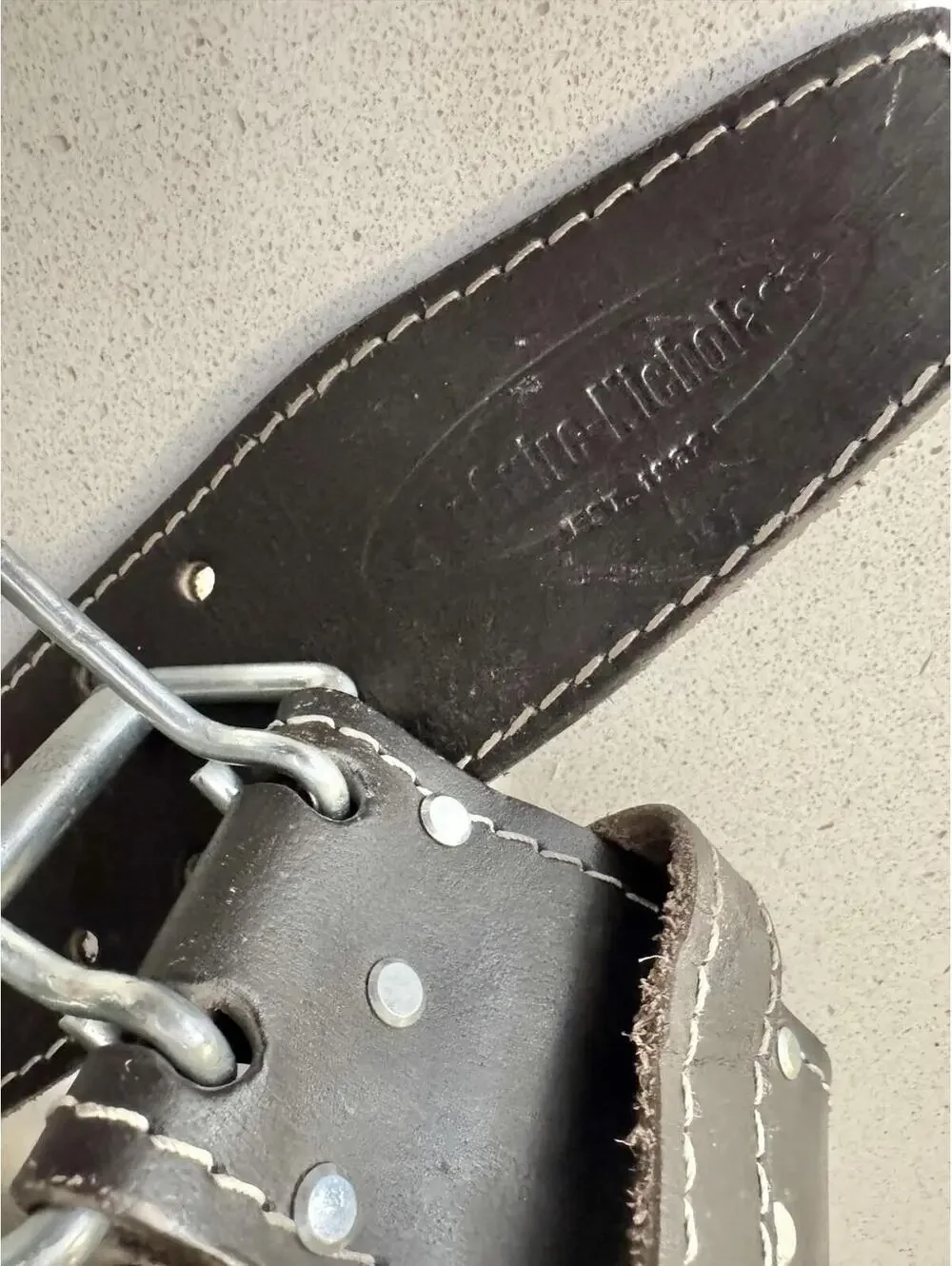 McGuire Nicholas Leather Belt 55 Long Genuine Leather